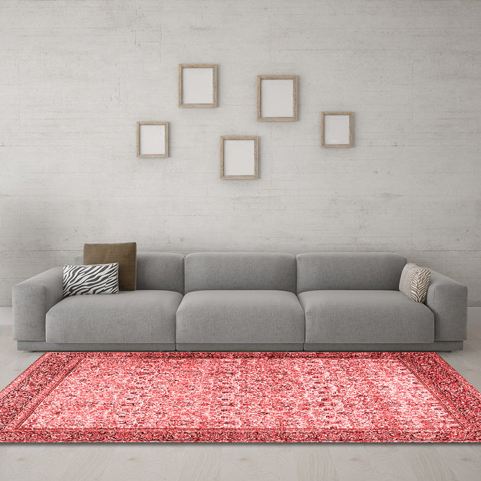 Traditional Red Washable Rugs