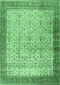 Persian Emerald Green Traditional Rug, tr2265emgrn