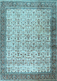 Persian Light Blue Traditional Rug, tr2265lblu