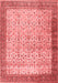 Persian Red Traditional Area Rugs