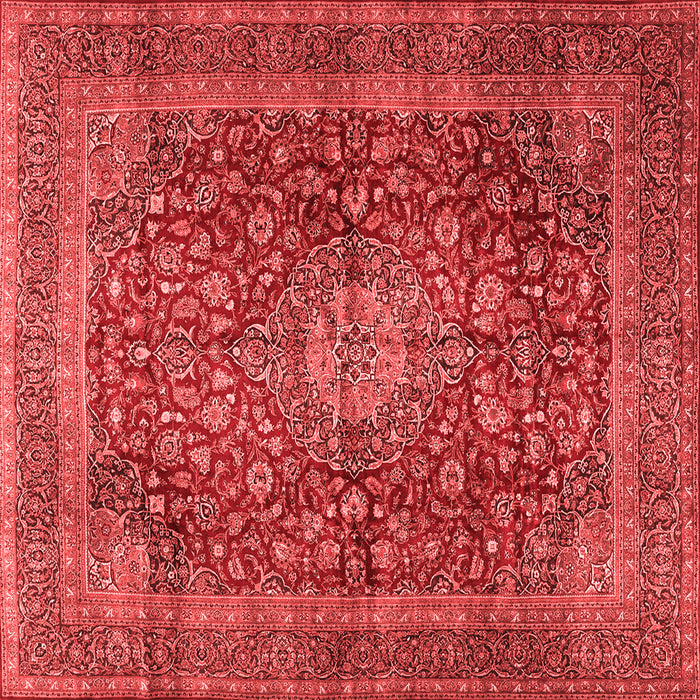 Medallion Red Traditional Rug, tr2266red