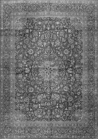 Medallion Gray Traditional Rug, tr2266gry