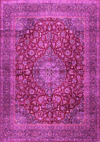 Medallion Pink Traditional Rug, tr2266pnk