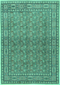 Persian Turquoise Traditional Rug, tr2267turq