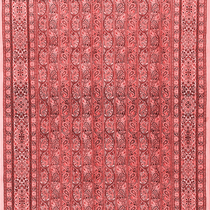 Machine Washable Persian Red Traditional Rug, wshtr2267red