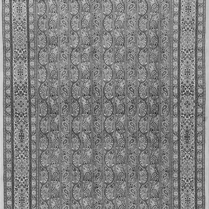 Serging Thickness of Machine Washable Persian Gray Traditional Rug, wshtr2267gry