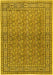 Persian Yellow Traditional Rug, tr2267yw