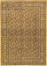 Machine Washable Persian Brown Traditional Rug, wshtr2267brn