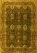 Persian Yellow Traditional Rug, tr2268yw