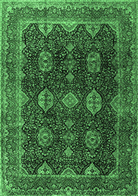 Persian Emerald Green Traditional Rug, tr2268emgrn