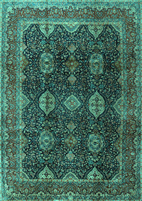 Persian Turquoise Traditional Rug, tr2268turq