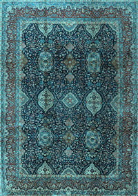 Persian Light Blue Traditional Rug, tr2268lblu