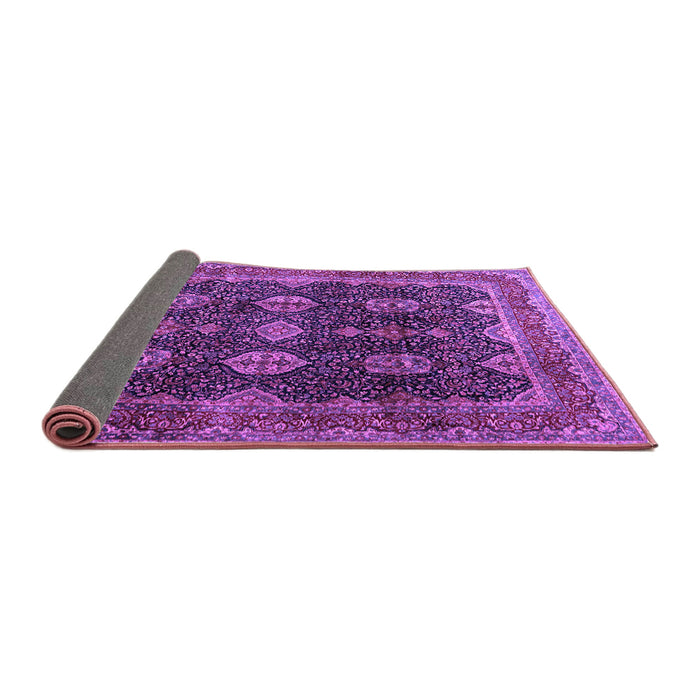 Sideview of Persian Purple Traditional Rug, tr2268pur