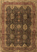 Persian Brown Traditional Rug, tr2268brn