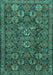 Persian Turquoise Traditional Rug, tr2269turq