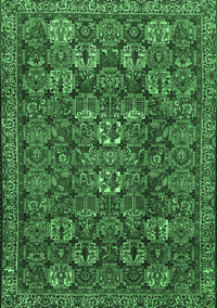 Persian Emerald Green Traditional Rug, tr2269emgrn