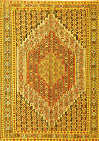 Persian Yellow Traditional Rug, tr226yw