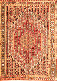 Persian Orange Traditional Rug, tr226org
