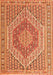 Persian Orange Traditional Rug, tr226org
