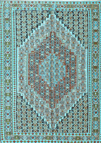 Persian Light Blue Traditional Rug, tr226lblu