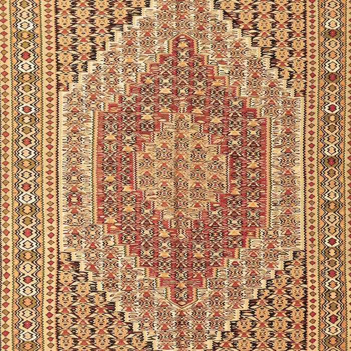 Machine Washable Persian Brown Traditional Rug, wshtr226brn