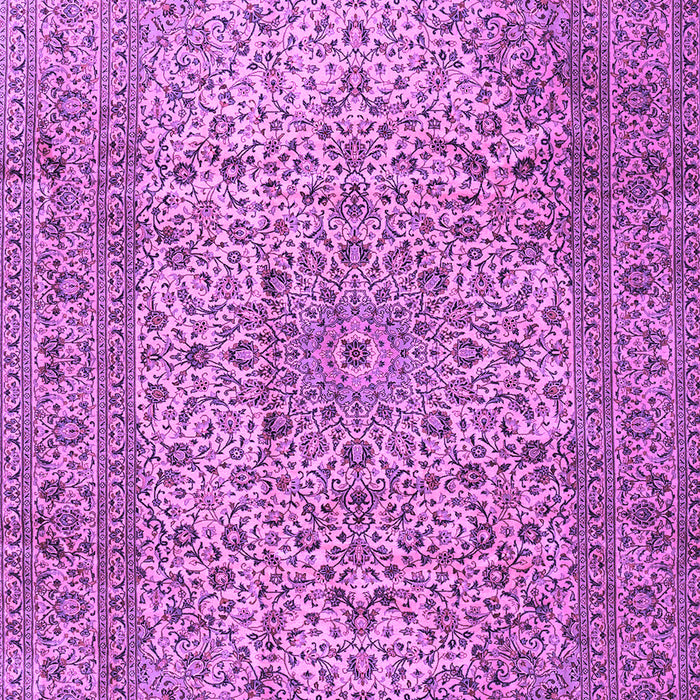Machine Washable Persian Purple Traditional Area Rugs, wshtr2270pur