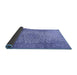 Sideview of Persian Blue Traditional Rug, tr2270blu