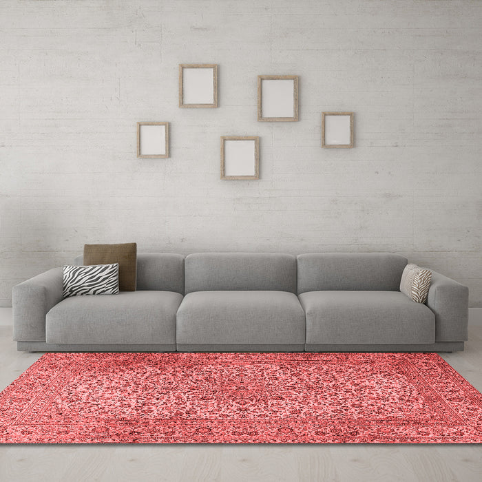Traditional Red Washable Rugs