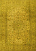 Persian Yellow Traditional Rug, tr2270yw