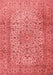 Persian Red Traditional Area Rugs
