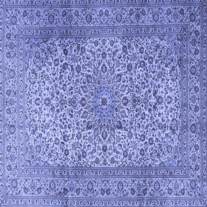 Square Persian Blue Traditional Rug, tr2270blu