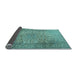 Sideview of Persian Light Blue Traditional Rug, tr2270lblu