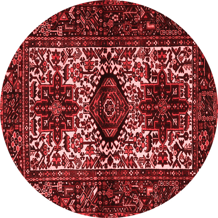 Machine Washable Persian Red Traditional Rug, wshtr2271red
