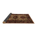 Sideview of Persian Brown Traditional Rug, tr2271brn