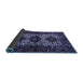 Sideview of Persian Blue Traditional Rug, tr2271blu
