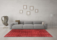 Machine Washable Persian Red Traditional Rug, wshtr2272red