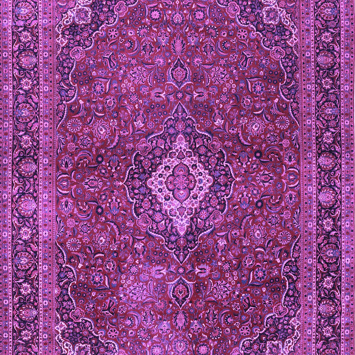 Machine Washable Persian Purple Traditional Area Rugs, wshtr2273pur