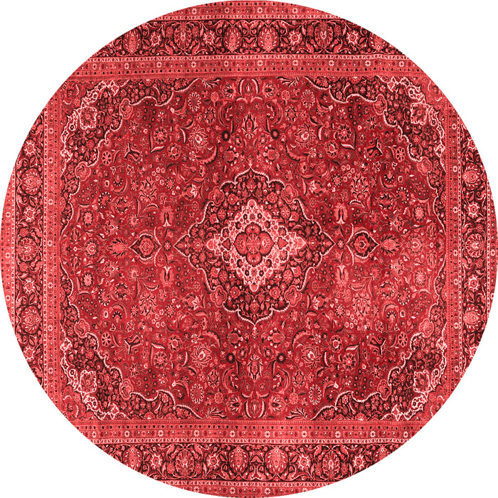 Machine Washable Persian Red Traditional Rug, wshtr2273red