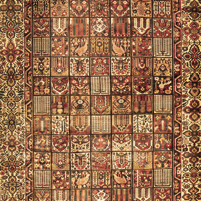 Machine Washable Persian Brown Traditional Rug, wshtr2274brn