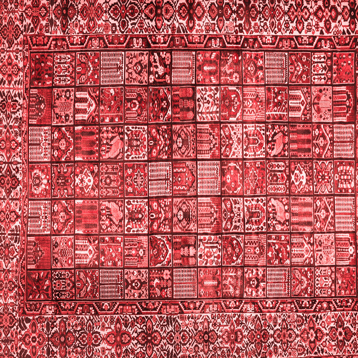 Machine Washable Persian Red Traditional Rug, wshtr2274red