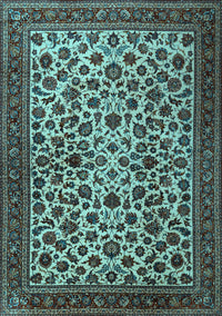 Persian Light Blue Traditional Rug, tr2275lblu