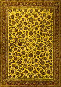 Persian Yellow Traditional Rug, tr2275yw