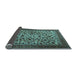 Sideview of Persian Light Blue Traditional Rug, tr2275lblu