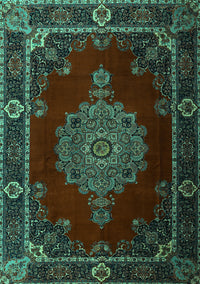 Persian Turquoise Traditional Rug, tr2276turq