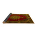 Sideview of Persian Yellow Traditional Rug, tr2276yw