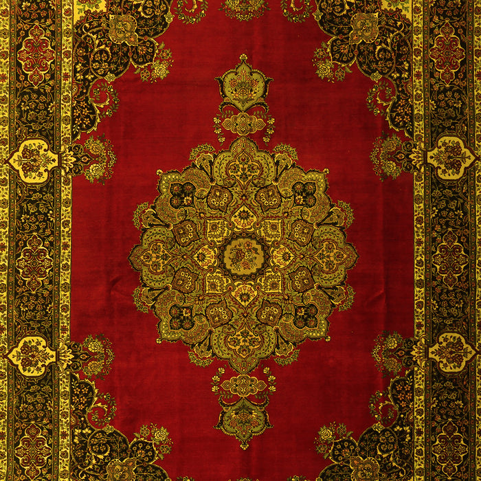 Persian Yellow Traditional Rug, tr2276yw
