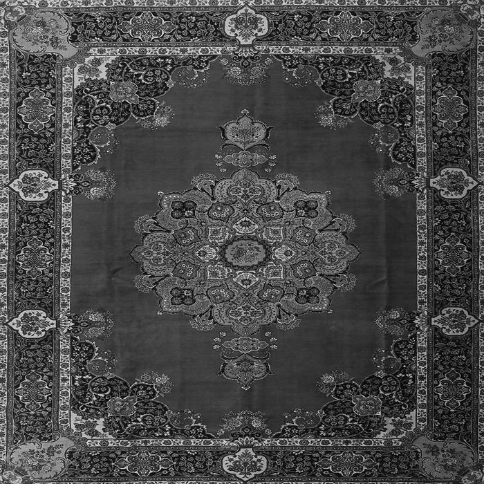 Serging Thickness of Persian Gray Traditional Rug, tr2276gry