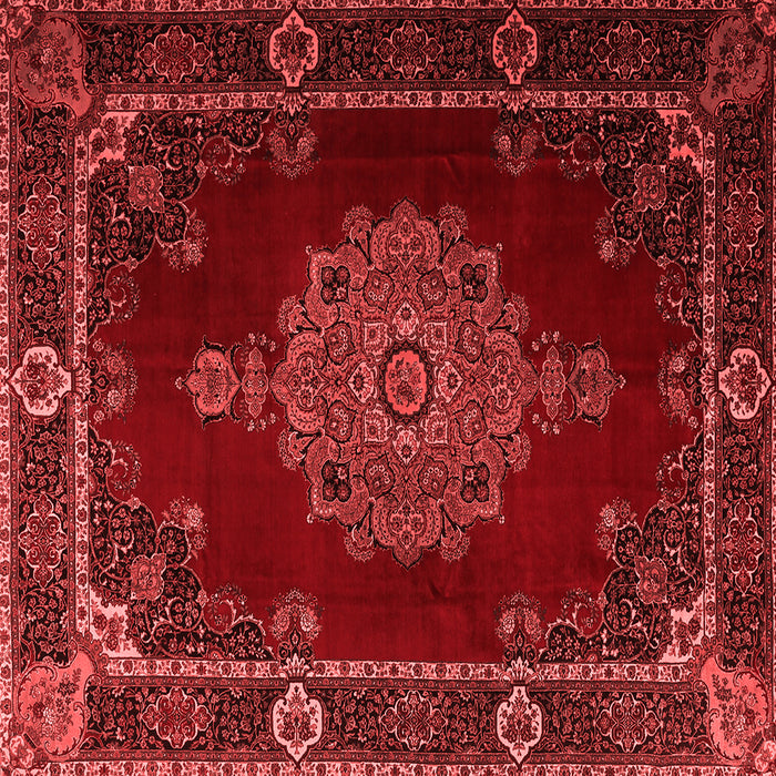 Machine Washable Persian Red Traditional Rug, wshtr2276red