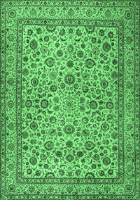 Persian Emerald Green Traditional Rug, tr2277emgrn