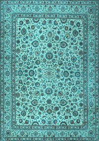 Persian Light Blue Traditional Rug, tr2277lblu